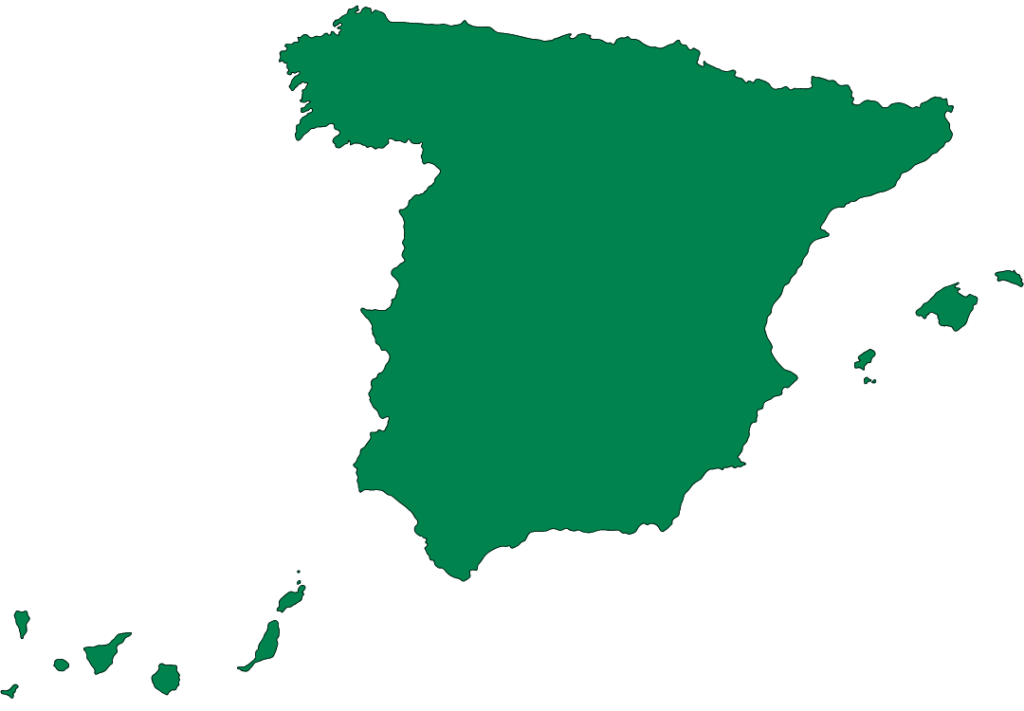 Spain map